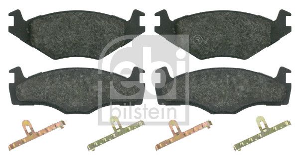 Kit de plaquettes de frein, frein à disque