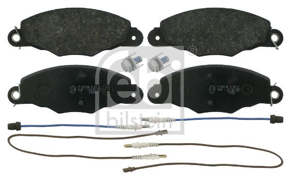 Kit de plaquettes de frein, frein à disque