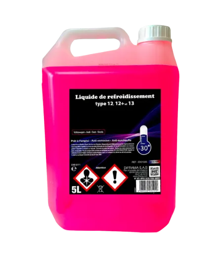 Liquide de refroidissement 5L rose -30